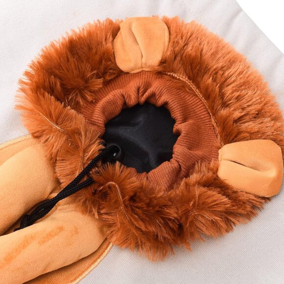 Lion Tote Shoulder Bag with Adjustable Hole for Pets Cat Small Dogs - Picture 8 of 9